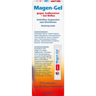 Doppelherz Stomach Gel back packaging ingredients instructions dosage