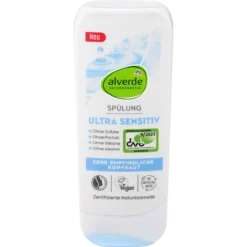 Alverde ultra sensitive conditioner front packaging