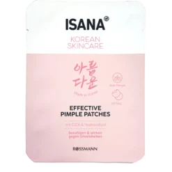 ISANA Korean Skincare Pimple Patches hydrocolloid front