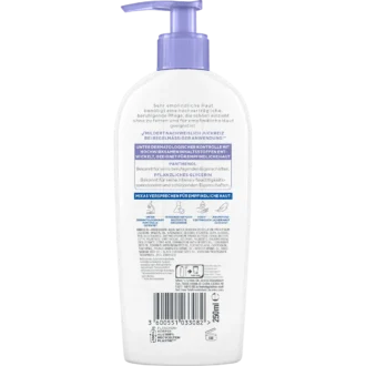 Mixa Panthenol Comfort Body Balm back label ingredients