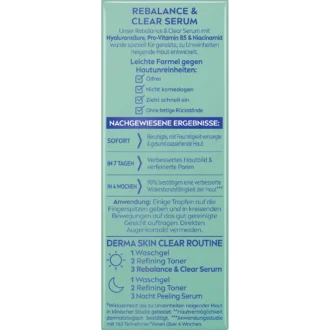 NIVEA Derma Skin Clear Rebalance Serum Back