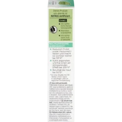 alverde NATURKOSMETIK Anti-Pimple SOS Serum Clear back packaging