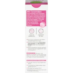 alverde Barrier Serum back packaging
