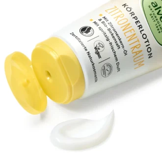 Texture of alverde Lemon Dream Body Lotion