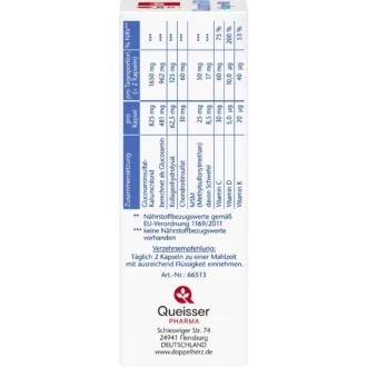 Doppelherz Glucosamin 1650 Collagen, 40 Capsules - Side View