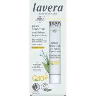 Lavera Basis Sensitiv Anti-Wrinkle Eye Cream, 15ml lavera basis sensitive Q10 Anti-Wrinkle Eye Cream 15 ml for the sensitive eye area