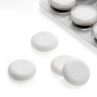 Mivolis magnesium and vitamin C, B6 and B12 orange-flavored lozenges