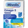 Mivolis Omega 3 1000 Capsules front packaging 60 pcs