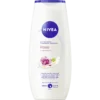 NIVEA Rose & Almond Oil Shower Gel 250 ml with almond oil and vitamins C and E