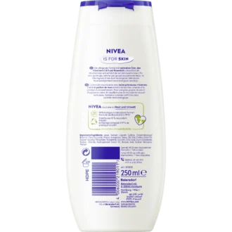NIVEA Rose & Almond Oil Shower Gel | Nourishing Care 250 ml - Backside