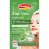 Schaebens Aloe Vera Sheet Mask for moisturizing facial care, front view