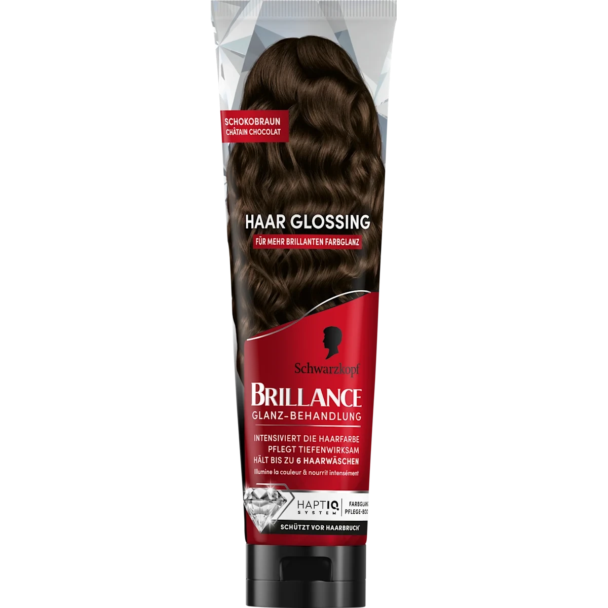 Schwarzkopf Brillance Chocolate Brown Hair Glossing, 150 ml Schwarzkopf Brillance Chocolate Brown Hair Glossing 150 ml for brown hair
