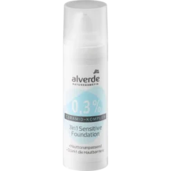 Alverde 3in1 Sensitive Foundation with ceramide complex for sensitive skin