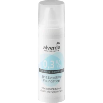 Alverde 3in1 Sensitive Foundation with 0.3% Ceramide Complex Alverde 3in1 Sensitive Foundation with ceramide complex for sensitive skin