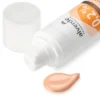 Alverde 3in Foundation with 0,2% Squalan Texture of Alverde Serum Foundation with radiant natural finish