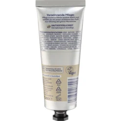 Balea Ginseng & Green Mandarin Hand Cream back view