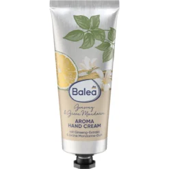 Balea Ginseng & Green Mandarin Hand Cream front view