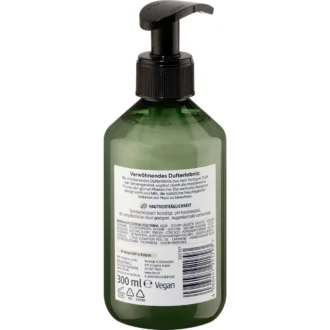 Balea Ginseng & Green Mandarin Liquid Hand Soap back view