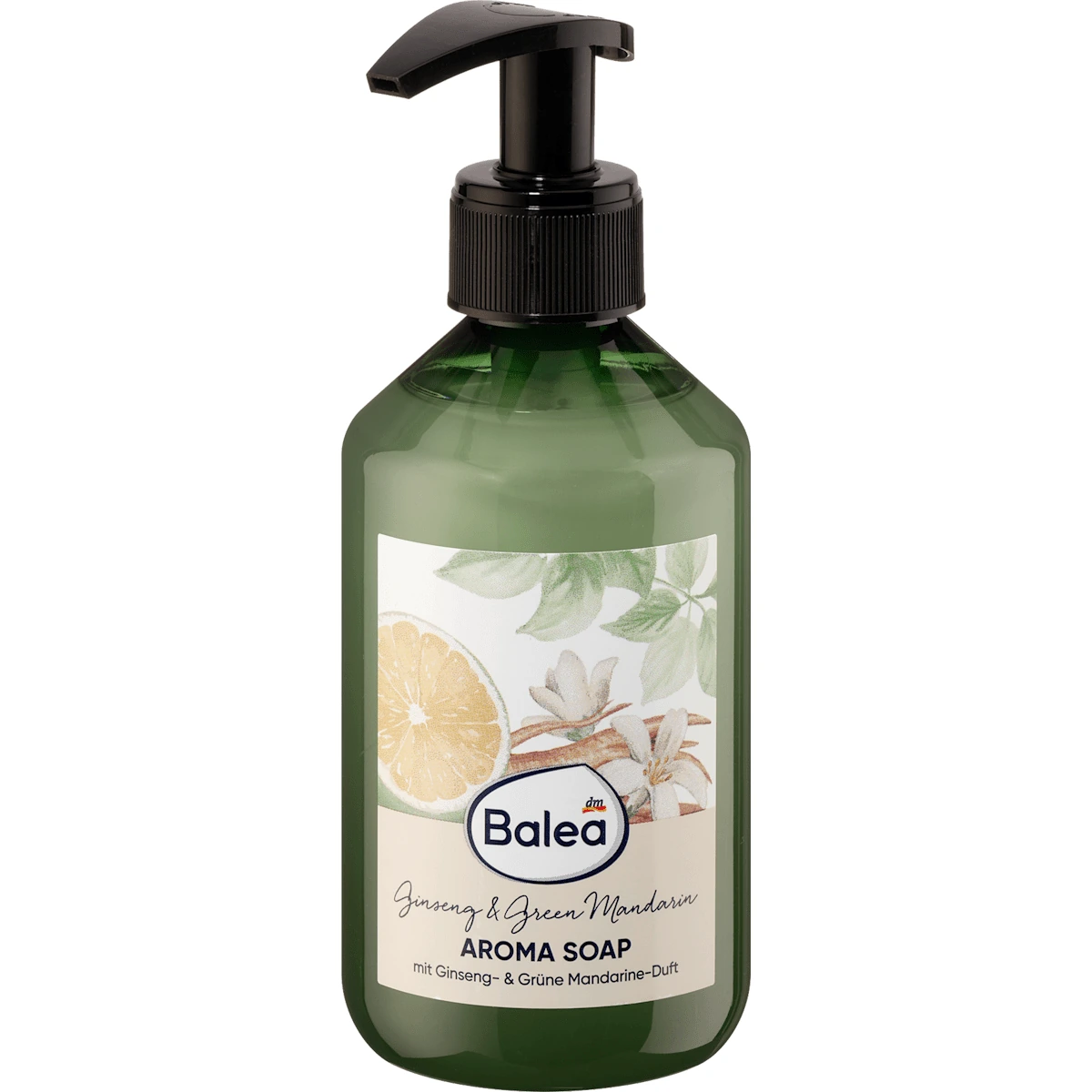 Balea Ginseng & Green Mandarin Liquid Hand Soap 300 ml alea Ginseng & Green Mandarin Liquid Hand Soap front view