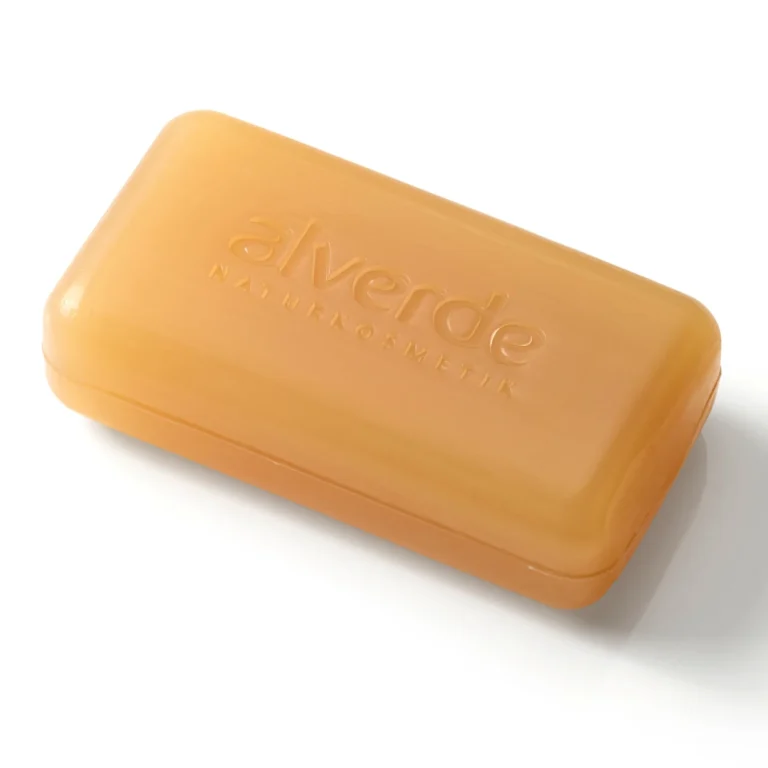 Alverde Natural Cosmetics Peach Plant Oil Soap, 100 g Alverde Peach Plant Oil Soap 100 g | Detail