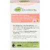Back of Alverde Shea Butter & Almond Milk Cream Soap 100 g showing ingredients and product information