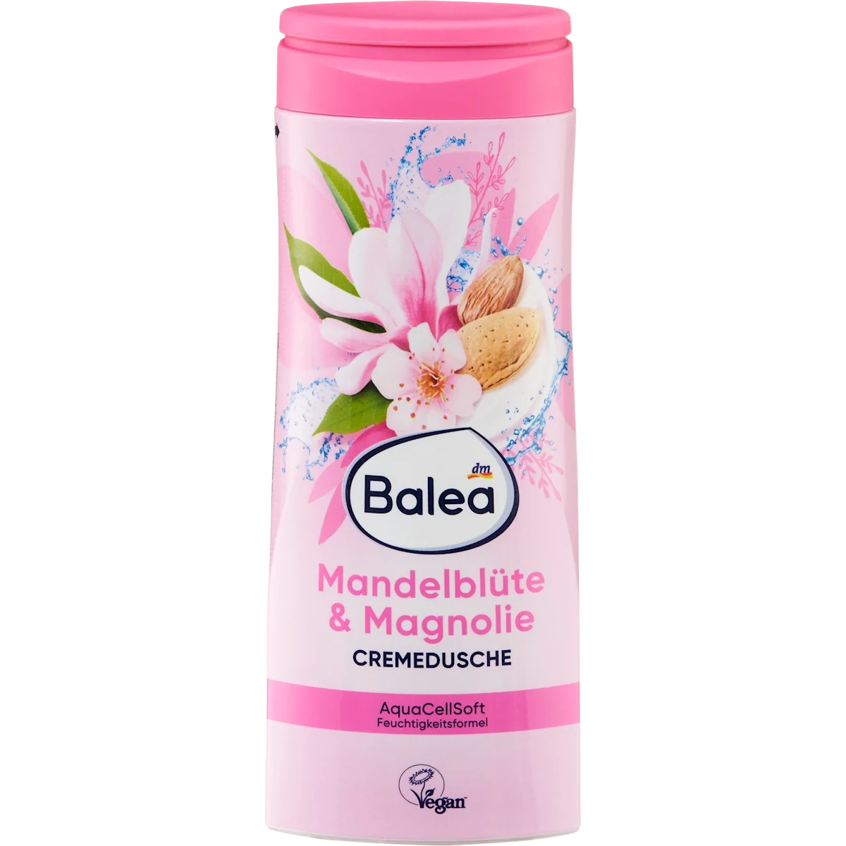 Balea Almond Blossom & Magnolia Cream Shower Gel, 300 ml Balea Almond Blossom & Magnolia Cream Shower Gel 300 ml for gentle cleansing of sensitive skin