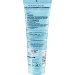 Balea Beauty Essentials Moisturizing Leave-In Care back with ingredients and directions