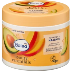 Balea Beauty Essentials Repair Hair Treatment for damaged hair with avocado oil and mango butter, 300 ml