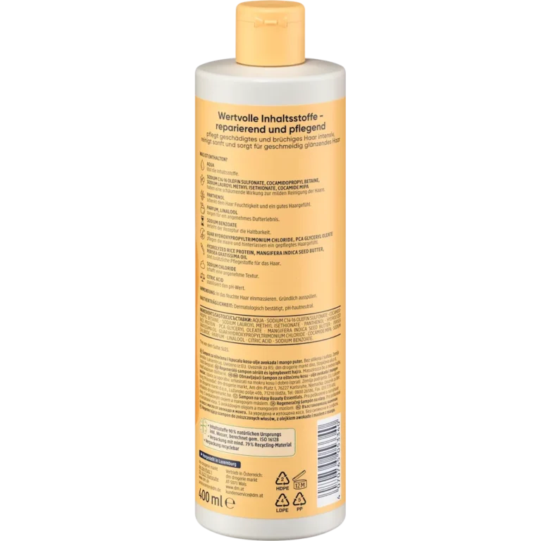 Balea Beauty Essentials Repair Shampoo, 400 ml - Image 2