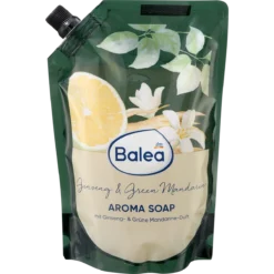 Balea Ginseng & Green Mandarin Liquid Hand Soap Refill 500 ml