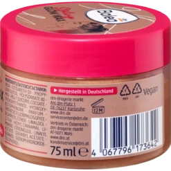 Balea Glow Wax, 75 ml – back packaging with product information