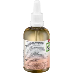 Balea MED Hair Oil Ultra Sensitive 3in1 back with ingredients and directions