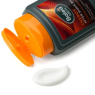 Back of Balea MEN Energy After Shave Balm 100 ml showing ingredients and product information