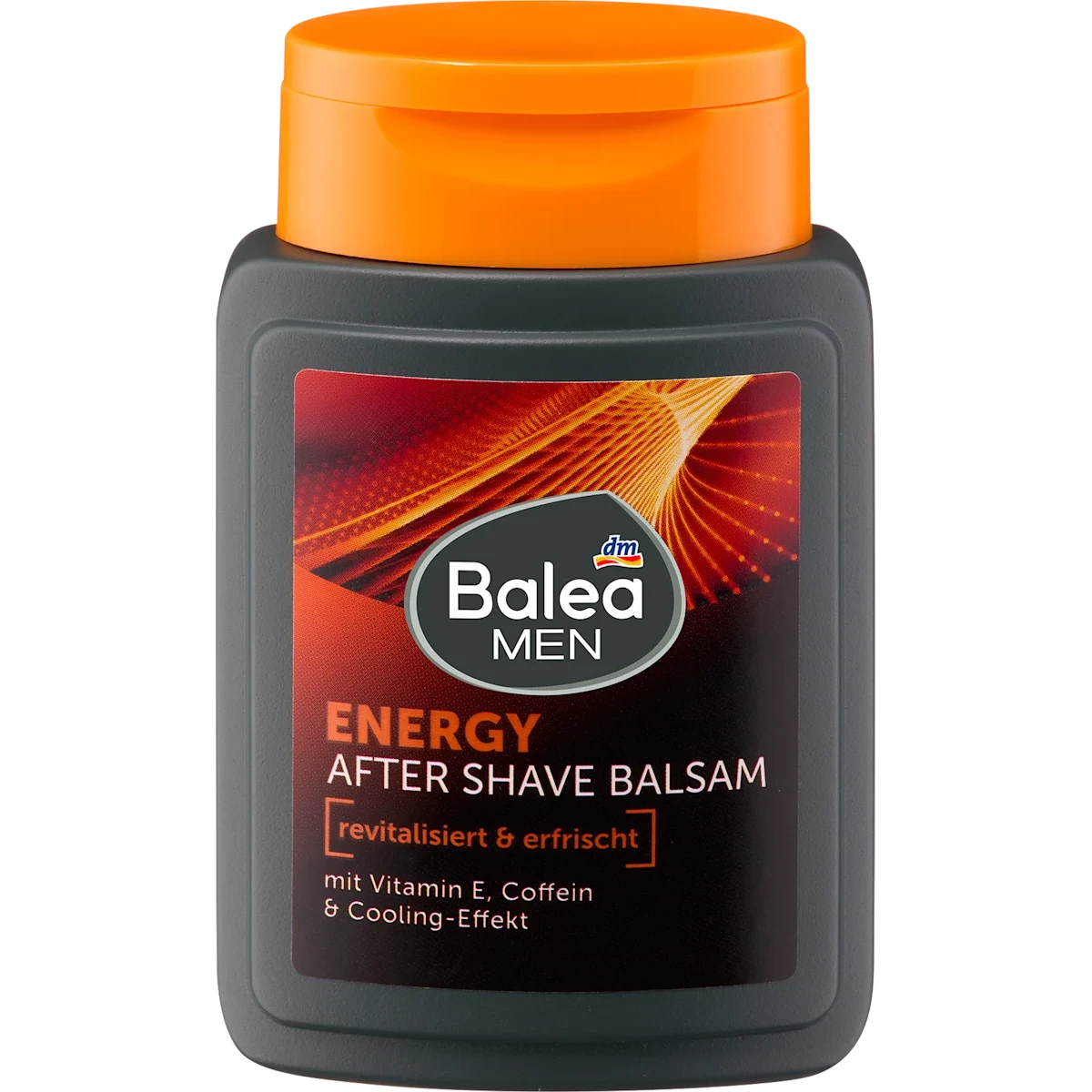 Balea MEN Energy After Shave Balm, 100 ml Balea MEN Energy After Shave Balm 100 ml with caffeine and vitamin E for cooling post-shave care