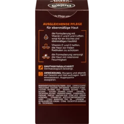 Back of Balea MEN Energy Vitamin C Face Cream 75 ml showing ingredients and product information