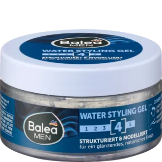 Balea MEN Water Styling Gel, 100 ml Balea MEN Water Styling Gel with medium hold, 100 ml – front view