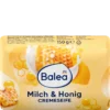 Balea Milk & Honey Cream Soap 150 g with honey and milk protein for gentle hand cleansing