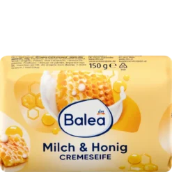 Balea Milk & Honey Cream Soap 150 g with honey and milk protein for gentle hand cleansing