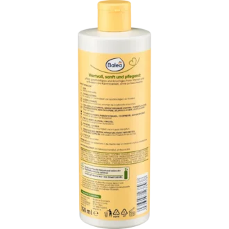 Balea Natural Beauty Conditioner with avocado oil and mango butter for damaged hair, 350 ml - Backside