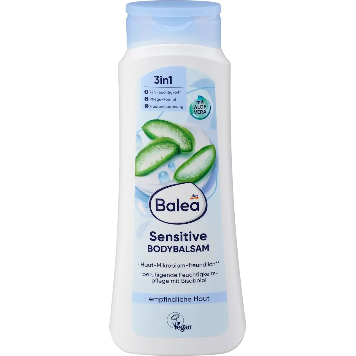 Balea Sensitive Body Balm, 400 ml Balea Sensitive Body Balm 400 ml with aloe vera and panthenol for sensitive skin