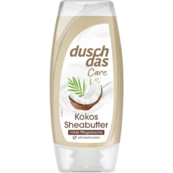 duschdas Care Coconut & Shea Butter Shower Gel 225 ml for moisturizing cleansing of dry skin