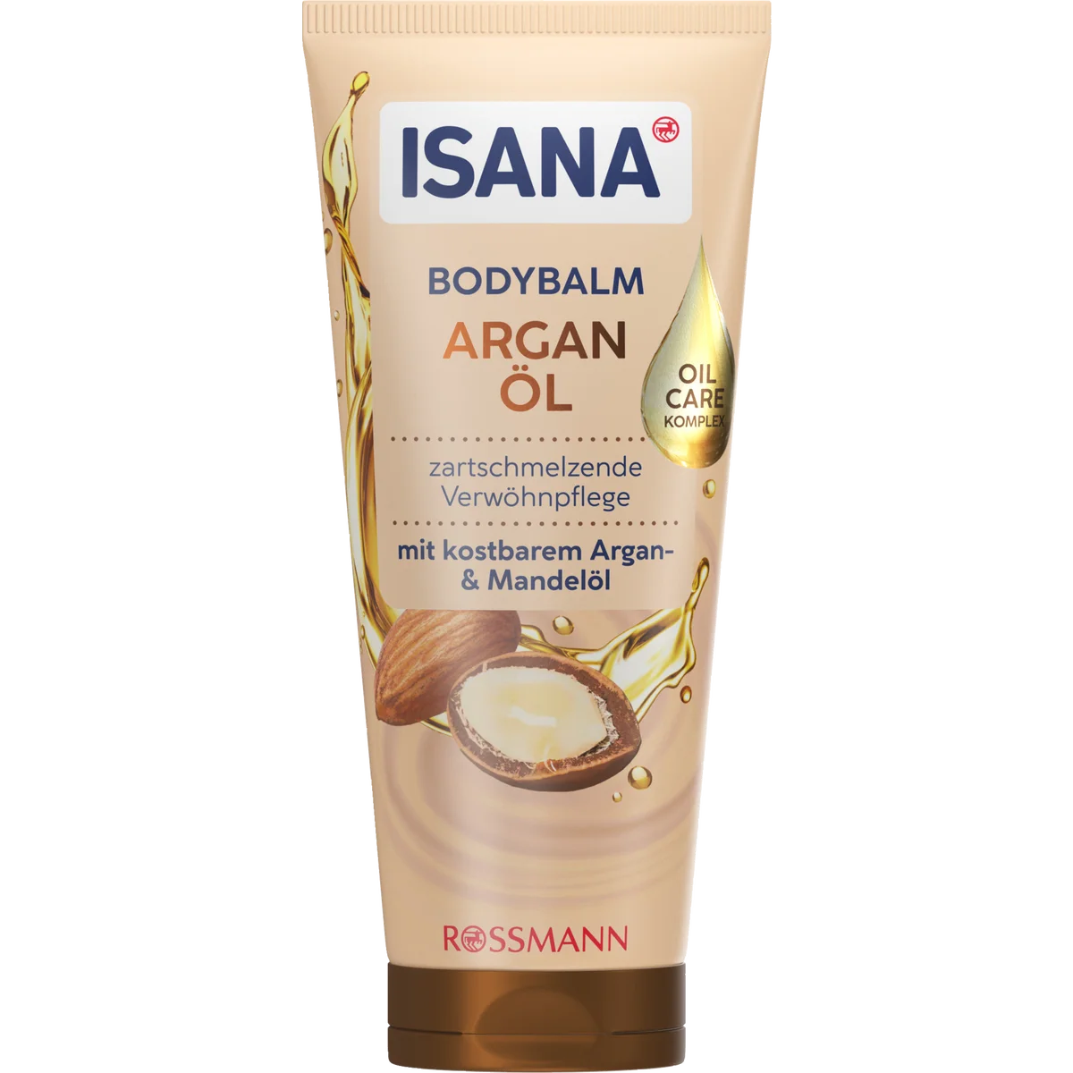 ISANA Argan Oil Body Balm, 200 ml ISANA Argan Oil Body Balm 200 ml with almond oil and shea butter for very dry skin