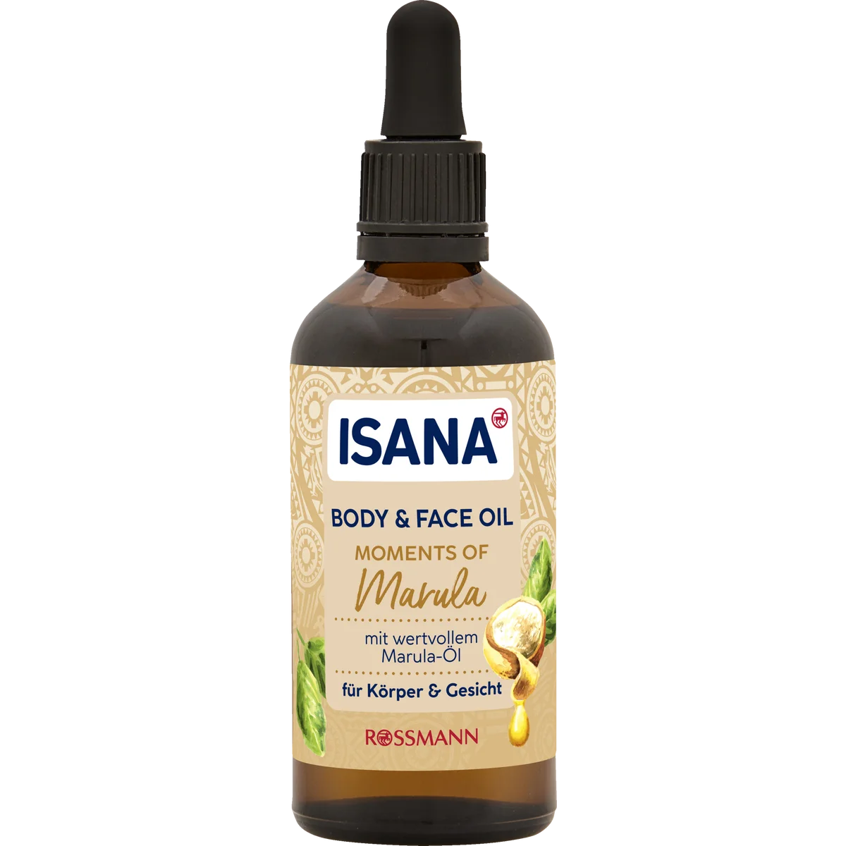 ISANA Moments of Marula Multi-Purpose Oil, 100 ml ISANA Moments of Marula Multi-Purpose Oil 100 ml with marula oil, almond oil and vitamin E