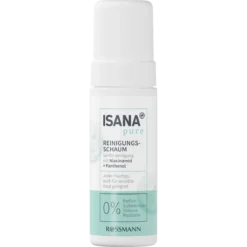 ISANA Pure Cleansing Foam 150 ml with niacinamide and panthenol for sensitive skin