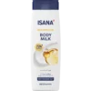 ISANA Rich Body Milk 400 ml with shea butter and vitamin E for dry skin