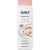 ISANA Shea Butter Body Lotion 400 ml with apricot kernel oil for dry and sensitive skin