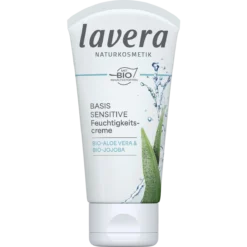 Lavera Basis Sensitive Moisturizing Cream 50 ml tube front
