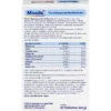 Mivolis Magnesium 500 + B Vitamins Depot Tablets back with nutrition information