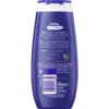 Back of NIVEA Creme Care Shower Gel 250 ml showing ingredients and product information