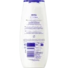 Back of NIVEA Dark Chocolate Cookie Shower Gel 250 ml showing ingredients and product information